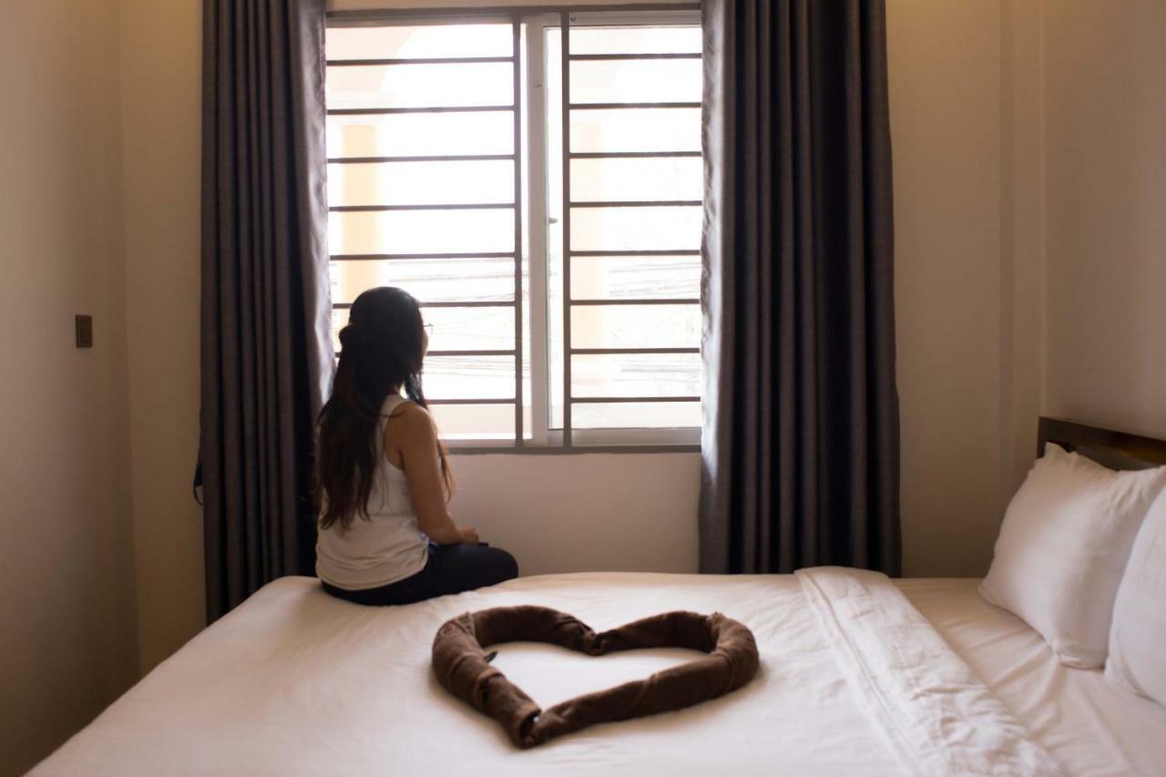 Twin Home Guesthouse Kampot Kültér fotó